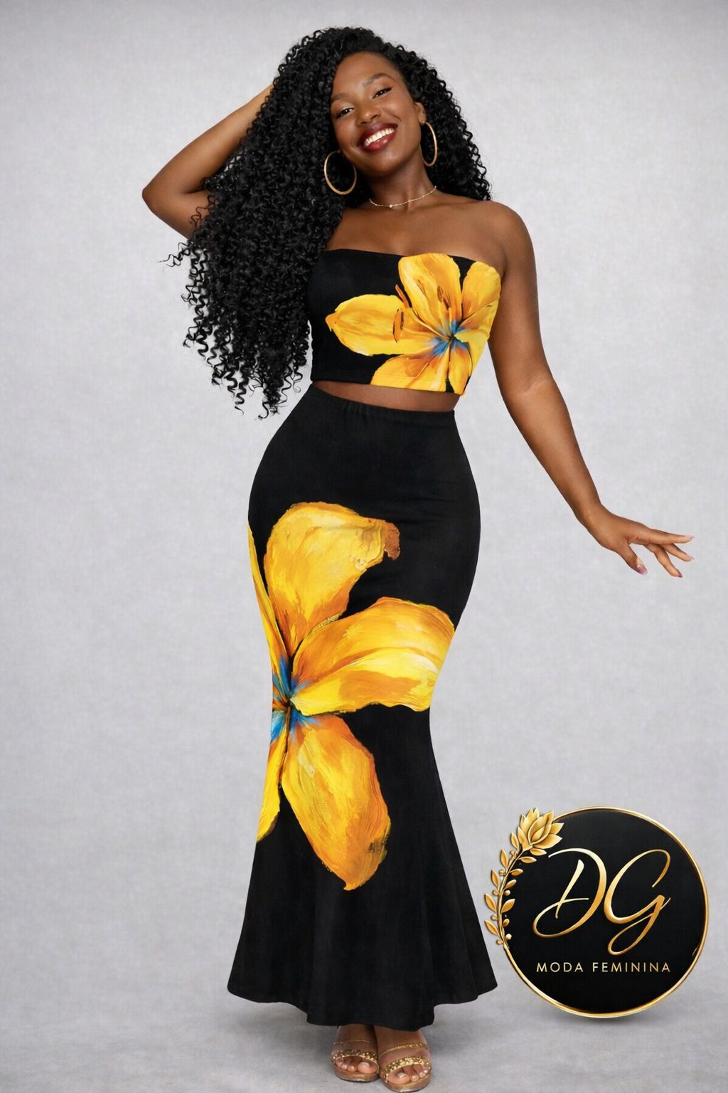 Conjunto Hawai Yellow